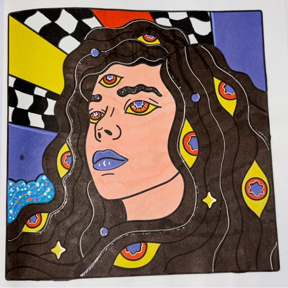 👽 Hand-Painted Abstract Art Prints for Home Decor/Wall Art